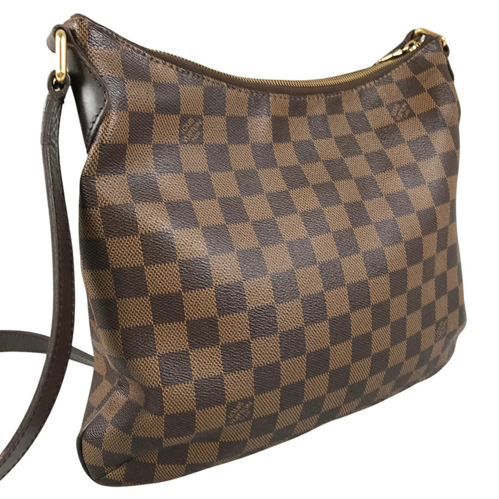 Louis Vuitton Damier Bag Bloomsbury Shoulder Brown